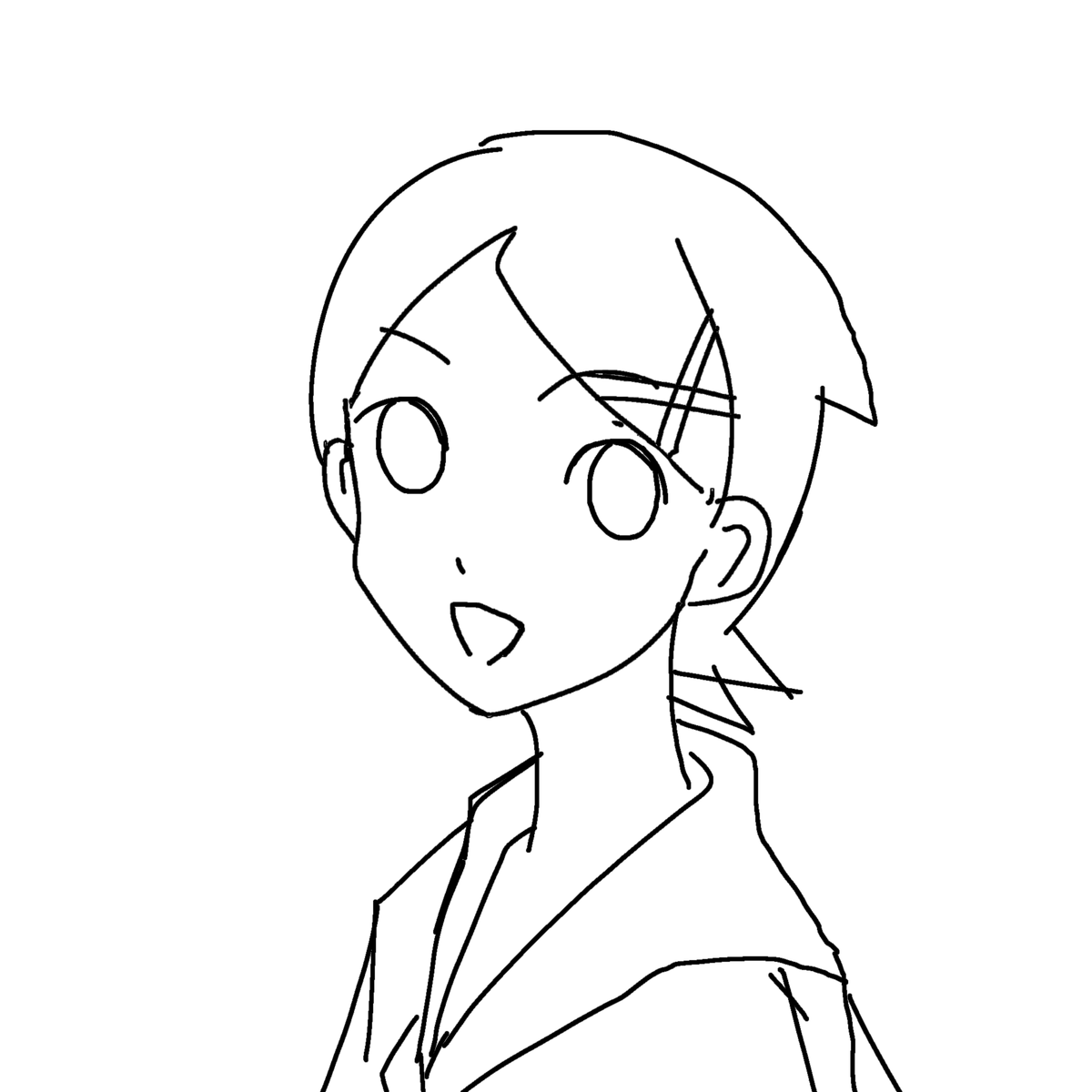 LsakuraO2's tweet photo. I'm trying to stick figure.🧐
#さよなら絶望先生 #糸色望 #风浦可符香 https://t.co/NGYJG3gnDj