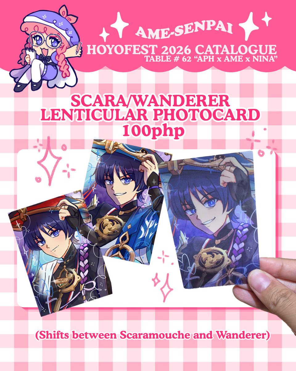 Ame-Senpai 🍓HOYOFEST table#62 tweet media