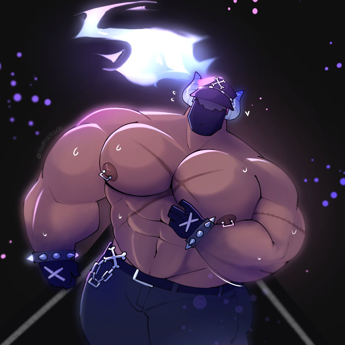 PensiveJeans's tweet photo. Finally had some time to do Artfight and @Rynigiri had smth that caught 👀 my eye 👀 hallo oomf i hope you like it

Cute man very cute man https://t.co/7YPbiagWj8