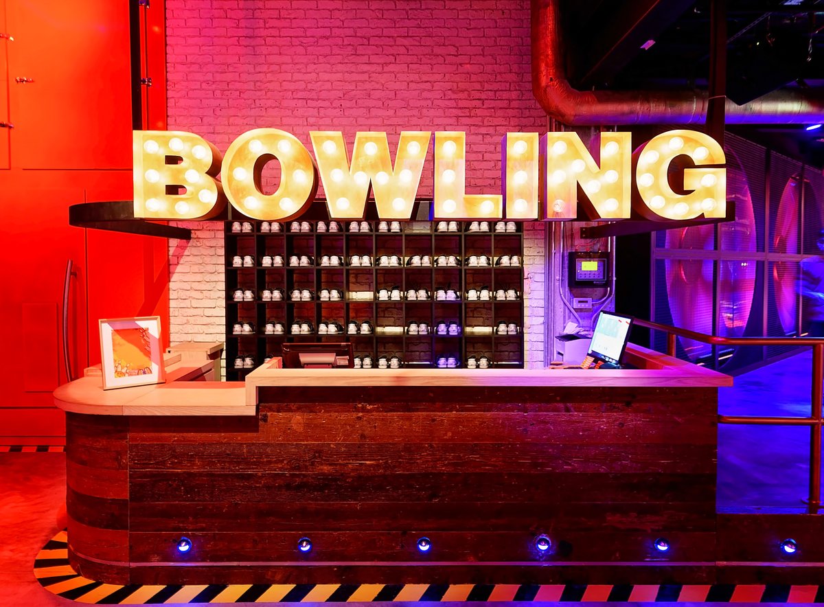 GoBowlingdotcom's tweet photo. Fill in the blank: Bowling is better with __________. 🎳 https://t.co/pULA7jjAdt
