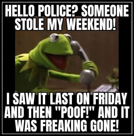 Sassafrass_84's tweet photo. 911 I would like to report a crime. My weekend has completely flown by. https://t.co/RUvHk7w6pO