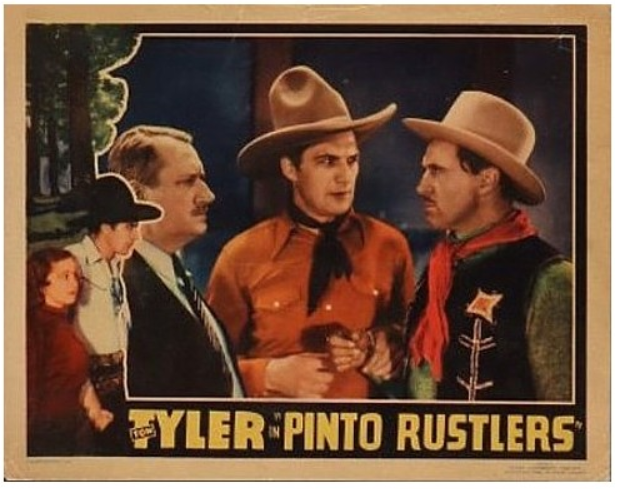 AventurasDeTom's tweet photo. A lobby card for "Pinto Rustlers" (1936) starring Tom Tyler
#western #Bwestern #TomTyler #movieposter #lobbycard https://t.co/sBxqaxeGCB