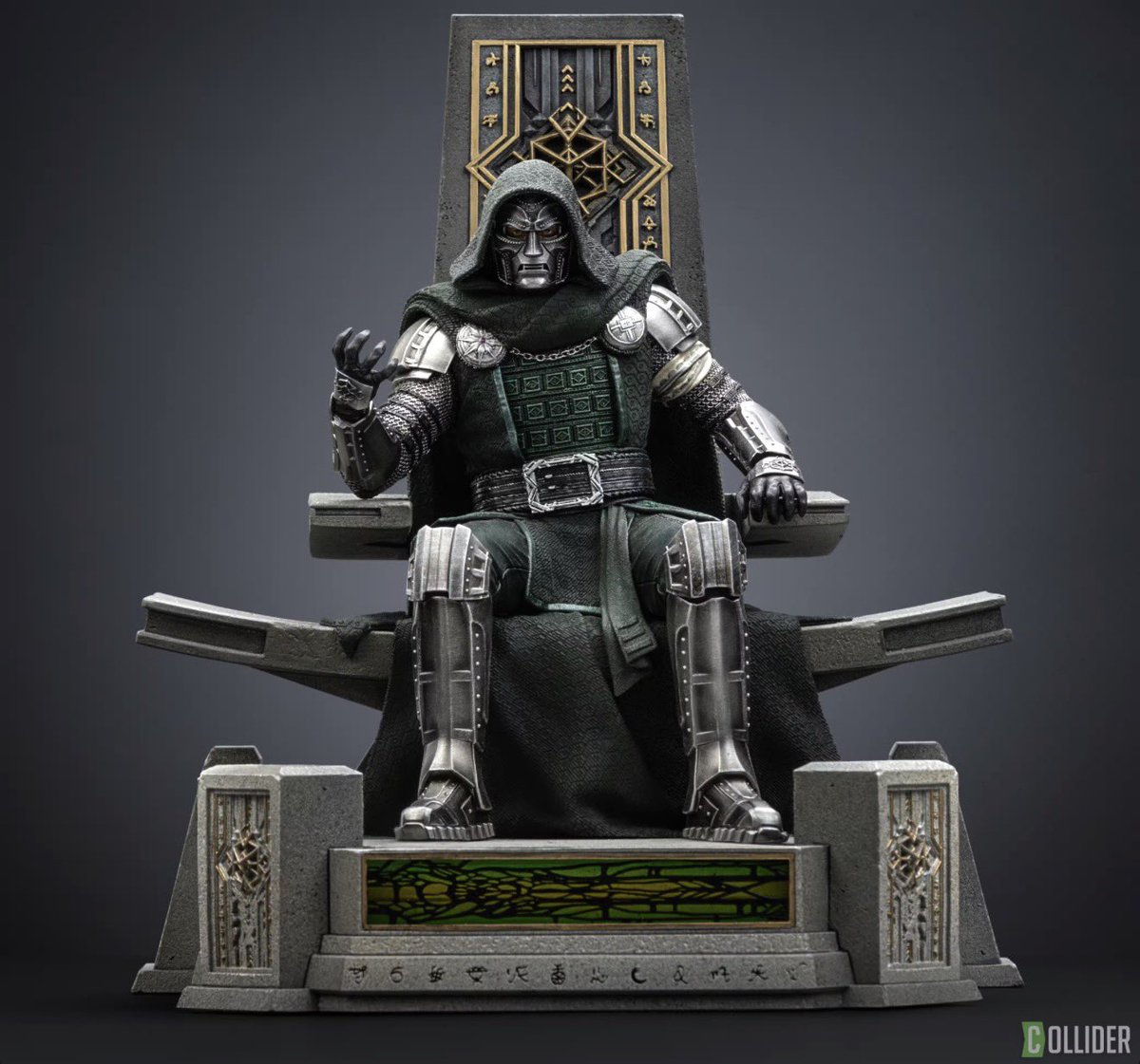 cosmic_marvel's tweet photo. First look at Doctor Doom’s throne in ‘AVENGERS: DOOMSDAY’

Revealed by Iron Studios.

(via https://t.co/1JsKKPOR4x) https://t.co/tCKYwmMX8v