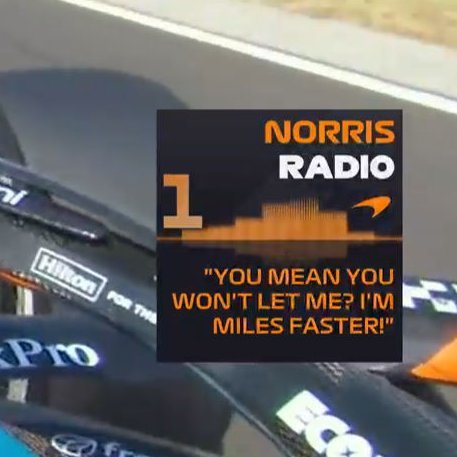 oscpoleposition's tweet photo. world champion can't overtake his teammate without team orders 🥹 https://t.co/5YrzlHOMnX