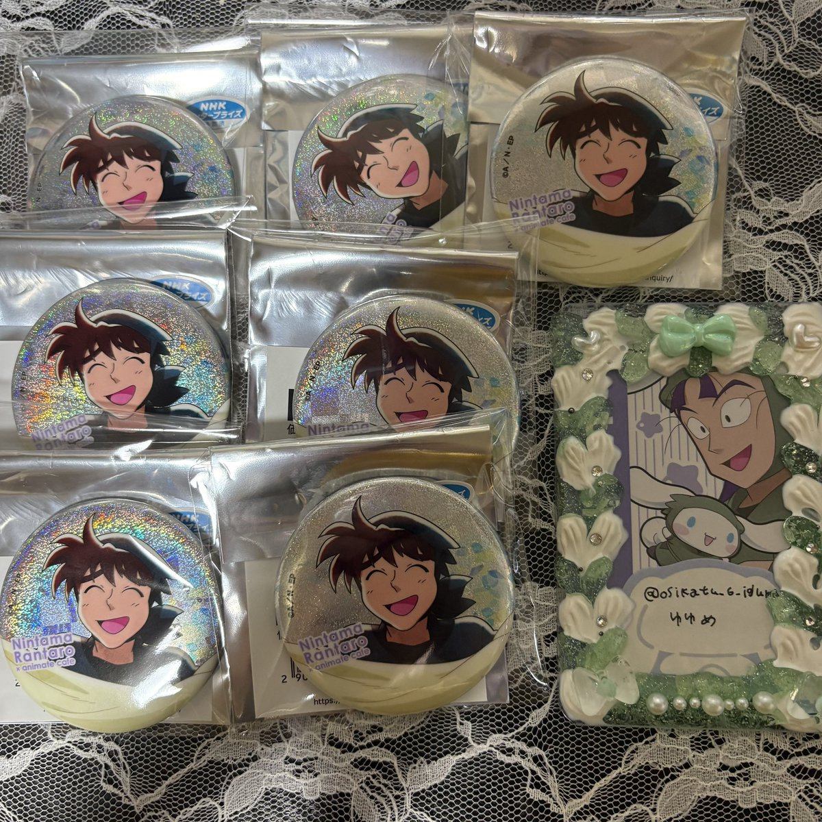 osikatu_6_igumi's tweet photo. 【譲渡】忍たま乱太郎 忍たま 梅雨の日 
グリッター缶バッジ

譲➜ 土井7 利吉6 小松田10
求➜定価+送料

検索からでもお気軽にお声掛けくださいませ🙇🏻‍♀️⤵️
又、まだ未到着分があります為
変動がある場合もあります🙇🏻‍♀️⤵️
郵送のみ📮 https://t.co/2RKA43ACyb