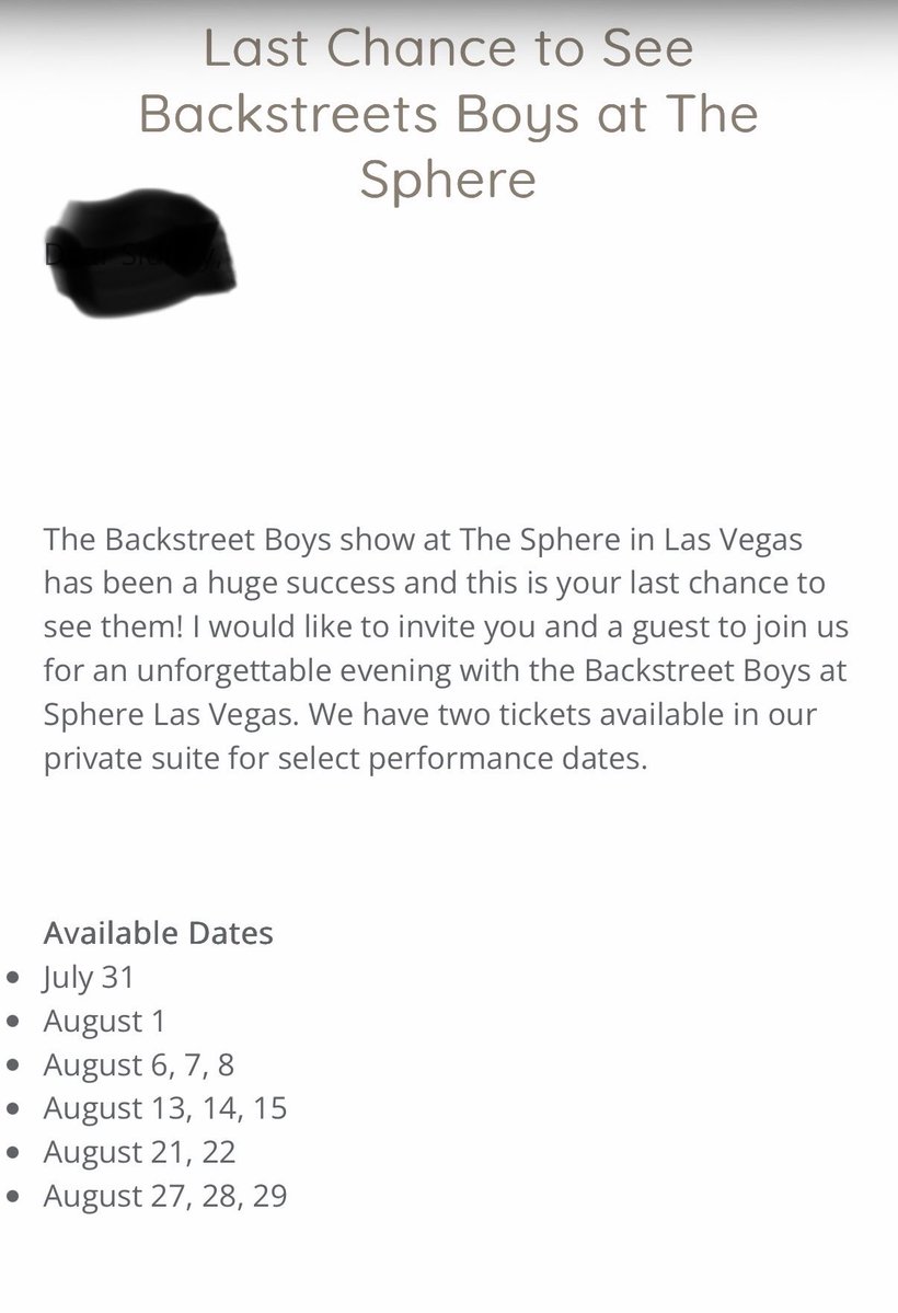 offroadgambler's tweet photo. $700 freeplay or…

Finally get to see the sphere. Seats in the suite. Free drinks and food. 

But have to suffer thru a Backstreet Boys concert. 

🤣🤣

I don’t think I can do it. Maybe next year Sphere. https://t.co/kRsiLPxsN3