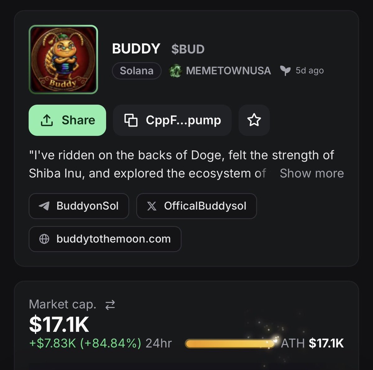 Buddyjump100's tweet photo. >5 days. That's all it took for $X6 to shake things up.🔷🔶

> What you're seeing right now is just a taste. The big stuff, the real game-changer, is just around the corner.

> Don't say I didn't warn you. Stay tuned. ⏳🔥 $X100 https://t.co/zkStf9XM1l