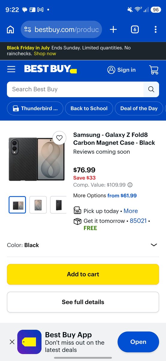 jspring86az's tweet photo. Luckily it's already on sale at Best Buy, what a great deal. https://t.co/IqDLSWbU3c