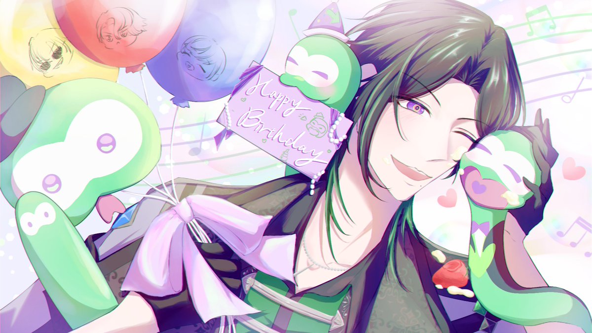 JiaLin_0403's tweet photo. Happy Birthday to my wonderful kamioshi. 🎉🎂💚
#ZealBirthday2026 #GinjoCanvas #PNGinjoka https://t.co/BTBMiGuMIM
