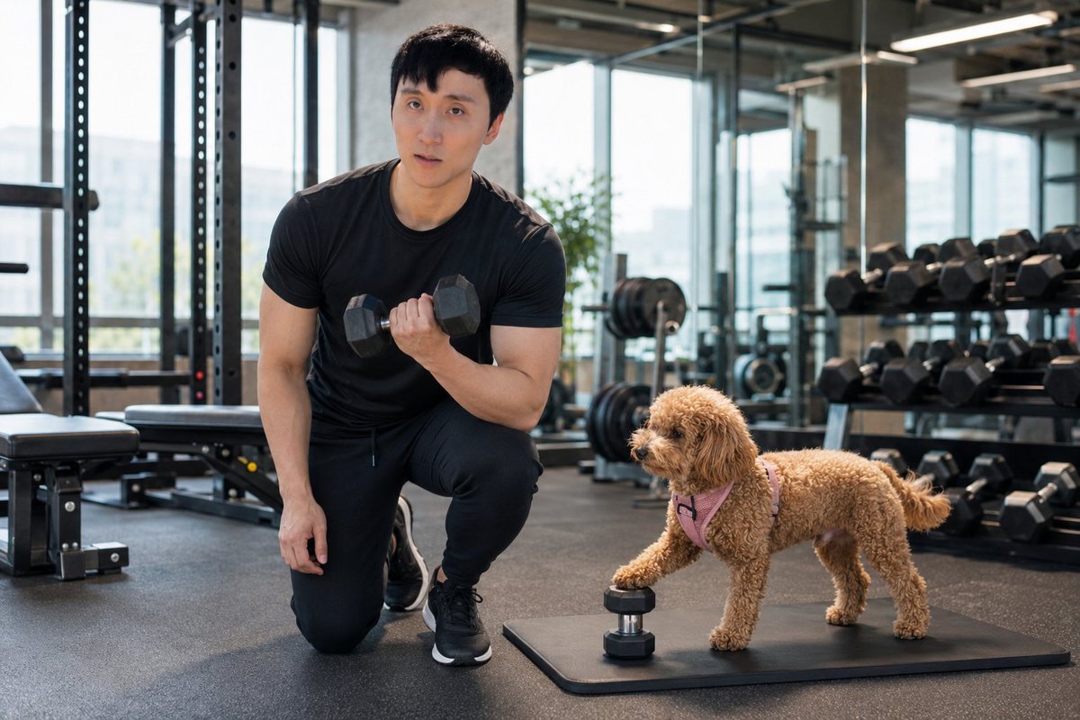 Coco_RHDog's tweet photo. Coco at the office getting nice and strong! https://t.co/sLnMbZn9ET