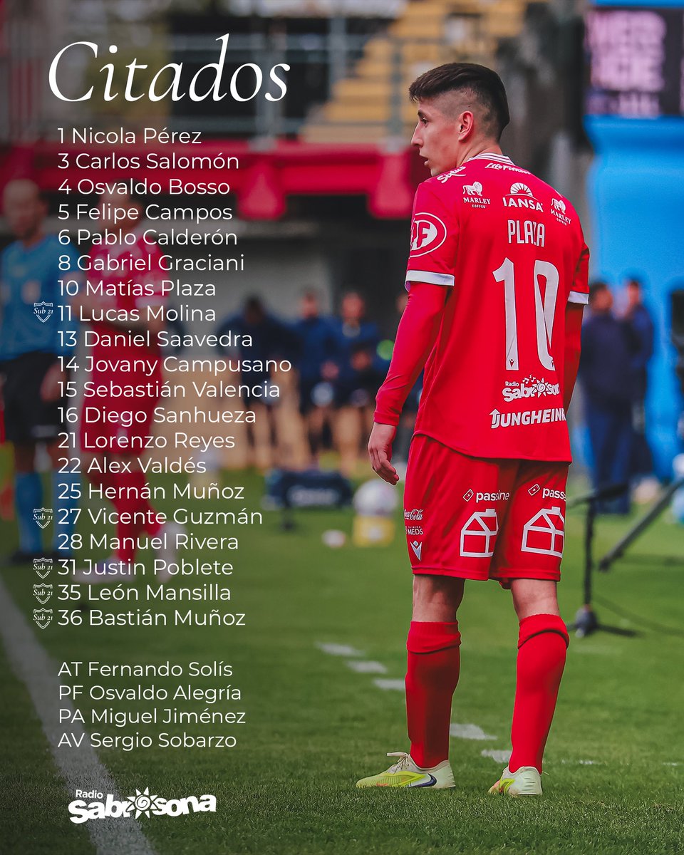 nublenseSADP's tweet photo. 📝 Revisa la guía de medios para la fecha 16 de la Liga de Primera Mercado Libre 2026 🏆 https://t.co/LFdDdxoMQX