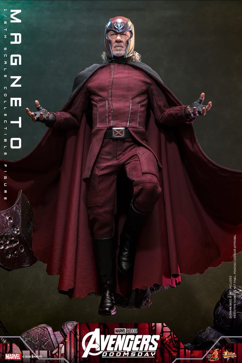 AvengersUpdated's tweet photo. Hot Toys has unveiled Magneto’s collectible figure for ‘AVENGERS: DOOMSDAY’. https://t.co/6hpir1Pzfk