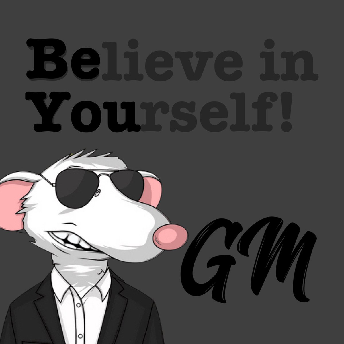 FatRatMafia's tweet photo. GM, GM
Believe!!!🐀 https://t.co/Y1L4k169hC