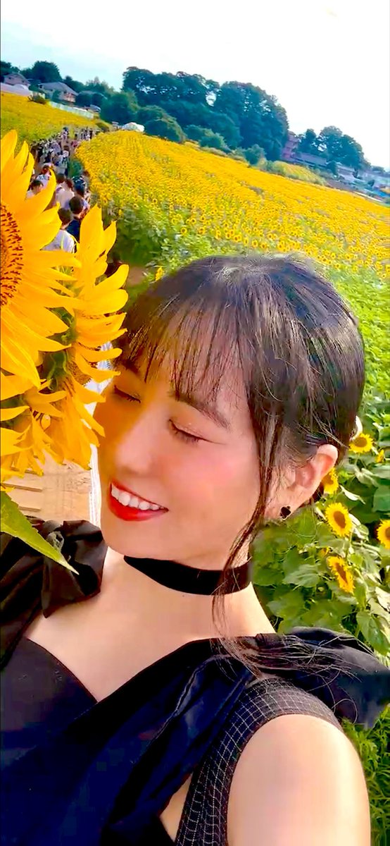 hikigatari_kei's tweet photo. @kiyose_kanko @kiyose_tokyo ひまわりフェスティバルの最終日に伺い、ひまわり達に沢山の元気とハッピーを貰いました！🌻✨

実は明日手術があり、不安や薬の副作用で辛かったのですが、ひまわりに元気を貰ったお陰で明るく乗り切れます！😆

素敵なイベントを本当にありがとうございました！🙏🏻🌻

来年も是非参加したいです！🌻♡ https://t.co/I2qiXd5kqQ