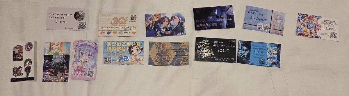 remrin0110's tweet photo. IWSFで名刺交換してくださった方々ありがとうございました！
順番にフォロー飛ばすつもりなのでよろしくです！ https://t.co/G2IEou2m6G