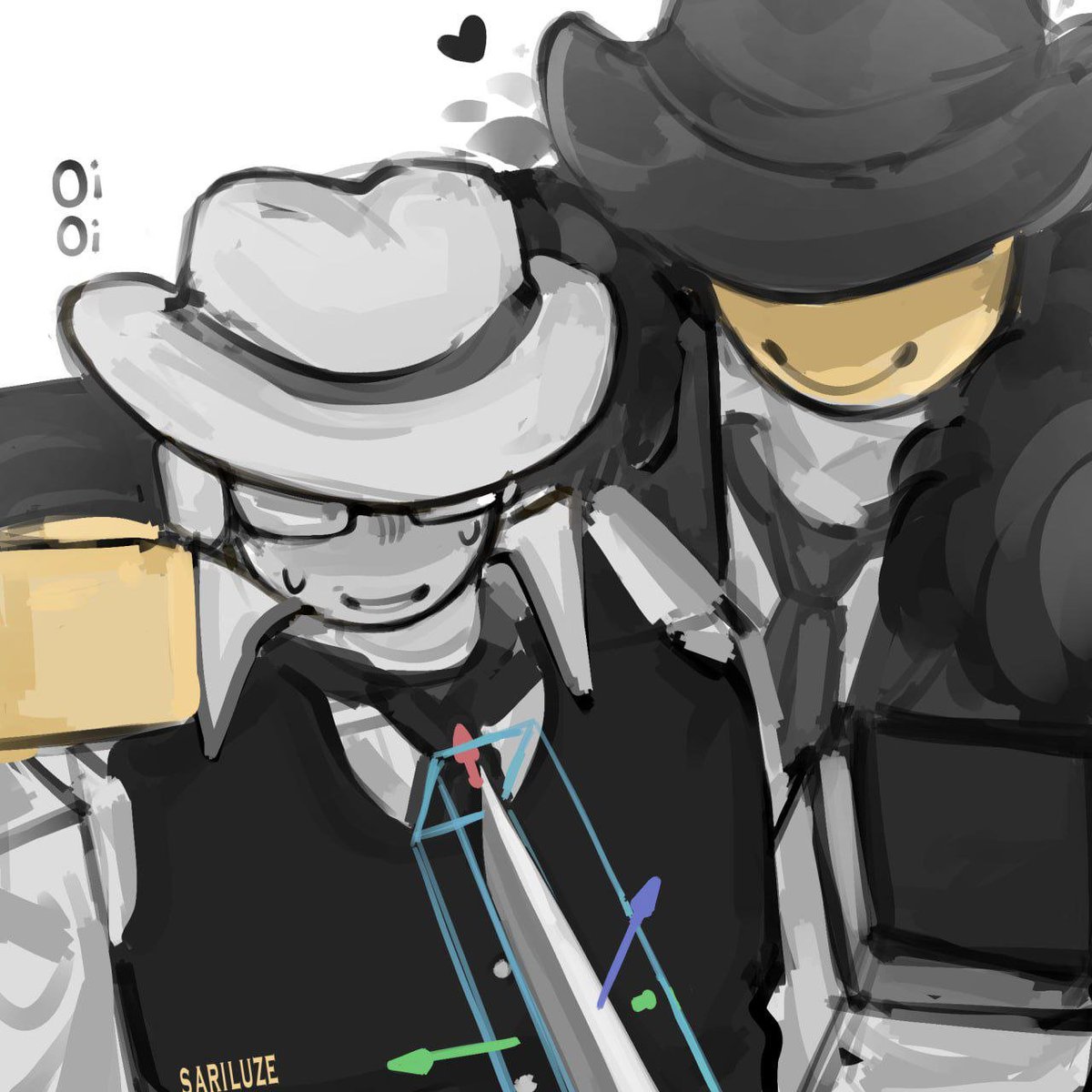 sariluze08's tweet photo. #doublefedora #forsaken https://t.co/dIYhDTJ9Yr