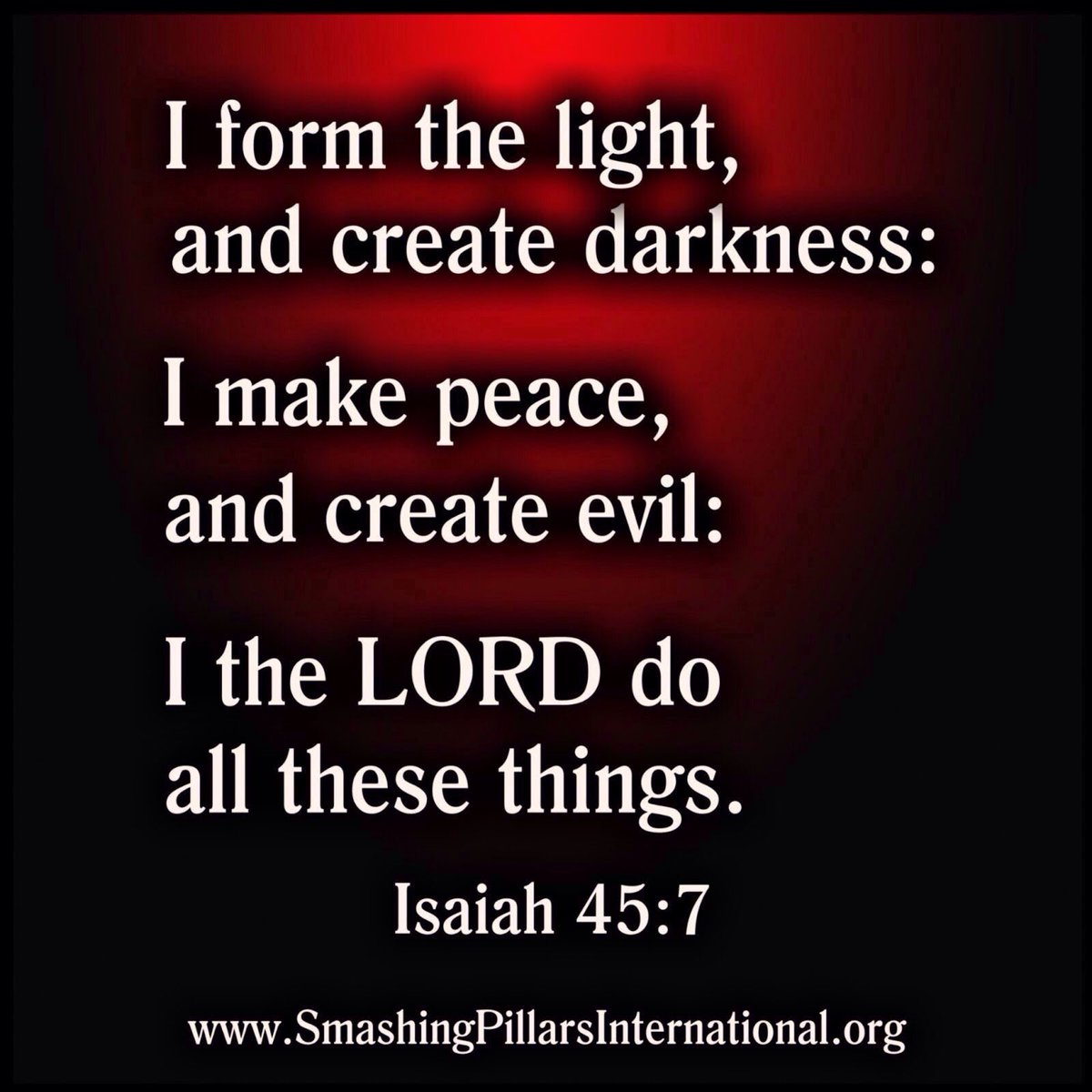 PhillipConrad13's tweet photo. @Exodus15_11 The bible says that all power in heaven and earth belong to Christ
Luke says that god can do anything
Therefore god can stop Satan at any time but doesn’t which means your god and Satan are collaborators- god consents to the devil and his actions! https://t.co/65P0bLEVcF