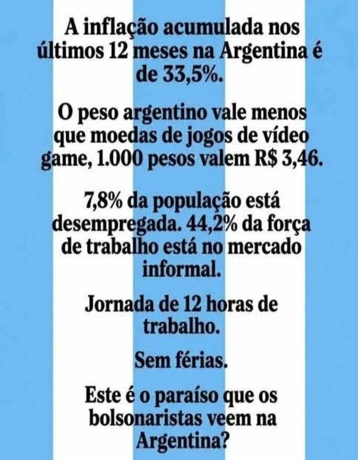 LigianePestana's tweet photo. É esse o modelo de governo de TariFlávio. É isso que ele quer para o Brasil. https://t.co/HJPCM3P6E6