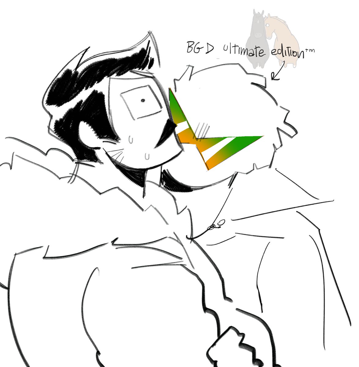 timeroom9000's tweet photo. art trade with @thessspian lalala https://t.co/BbdJyGjIY1