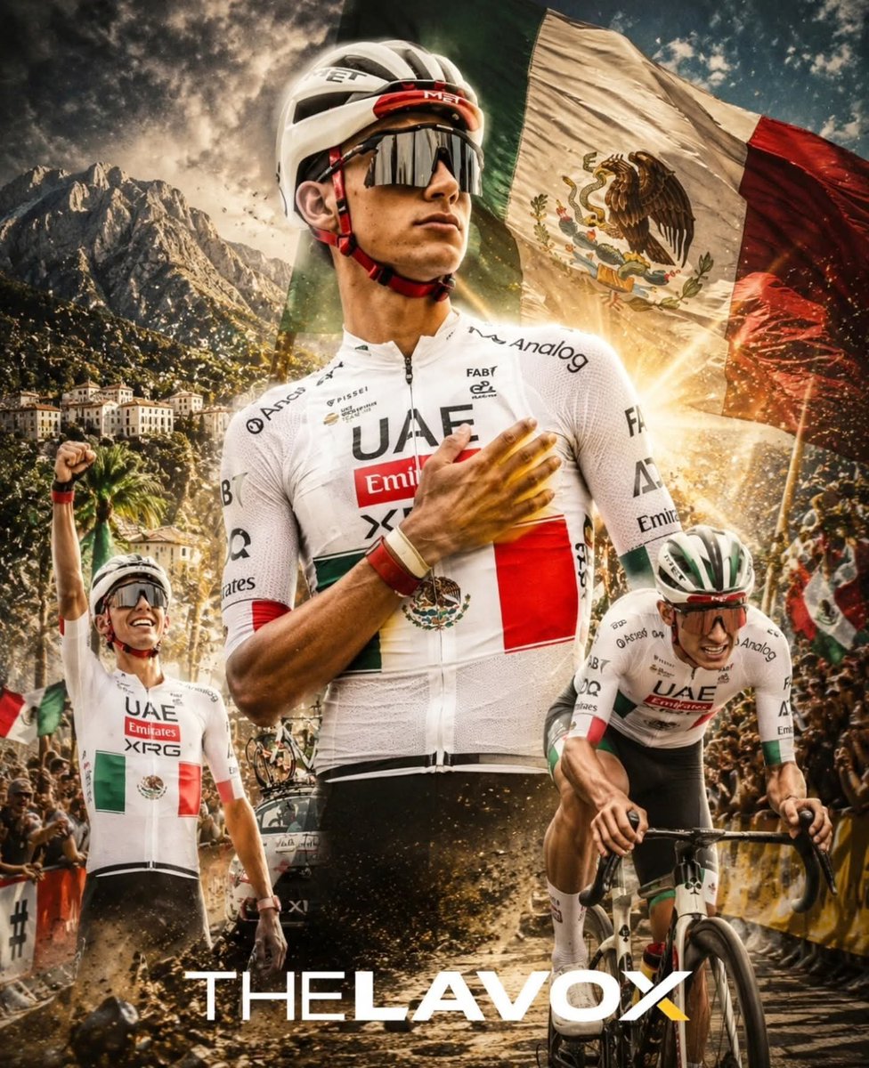 TheLaVox's tweet photo. Isaac #DelToro convirtió las calles de París en el escenario donde #México encontró un héroe distinto. Mientras Tadej #Pogačar levantaba su quinto #TourdeFrance, el joven de #Ensenada escribió la página más brillante que haya firmado un ciclista mexicano: tercer lugar en la clasificación general y el maillot blanco al mejor corredor joven. Pero el podio apenas explica una parte de su hazaña. Como escudero de #UAETeamEmirates, fue el hombre que desgastó rivales, protegió al líder y abrió el camino para que el esloveno terminara de destrozar al pelotón. A sus 22 años dejó de ser promesa para convertirse en realidad.

La historia también deja una reflexión incómoda para el deporte mexicano. Durante décadas, la mayor parte del dinero, la atención y las portadas han girado alrededor de la selección de fútbol, mientras disciplinas como el ciclismo sobreviven casi por terquedad. Isaac #DelToro acaba de demostrar que el talento mexicano también puede conquistar las montañas más temidas del planeta cuando encuentra una estructura de primer nivel. No se trata de abandonar al fútbol; se trata de dejar de vivir únicamente de sus promesas. Como decía Pierre de Coubertin, "el verdadero triunfo está en la excelencia del esfuerzo", y esa lección llegó desde la bicicleta, no desde la cancha. #TourdeFrance