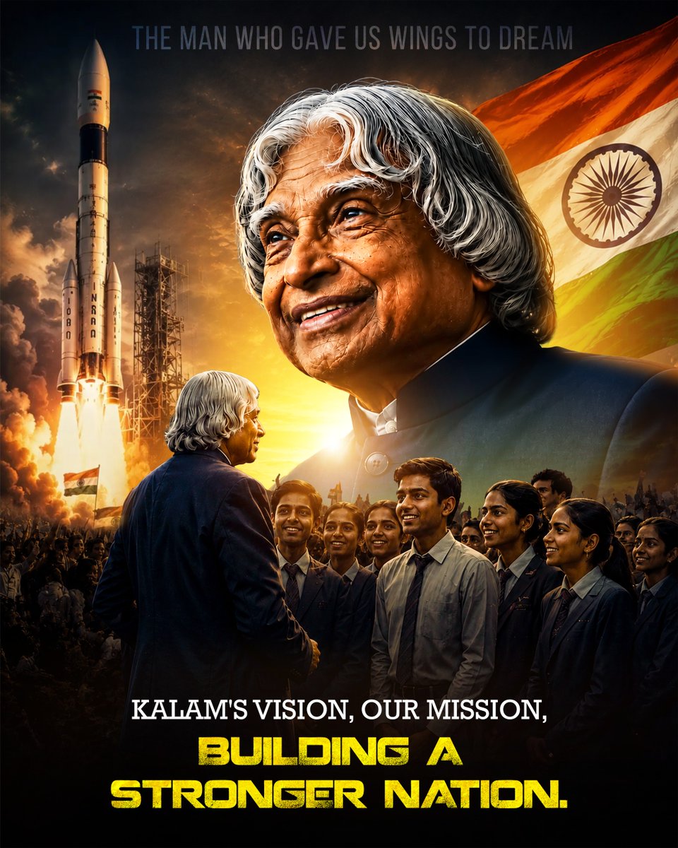 TGCMO_Unofficia's tweet photo. KALAM'S VISION, OUR MISSION,BUILDING A STRONGER NATION.
@revanth_anumula @INCTelangana @TelanganaCMO
#KalamsVision #BuildingAStrongerNation #DrAPJAbdulKalam #కలాం_ఆశయాలు #NationBuilding #YouthPowerIndia https://t.co/CwWkG0dgxY