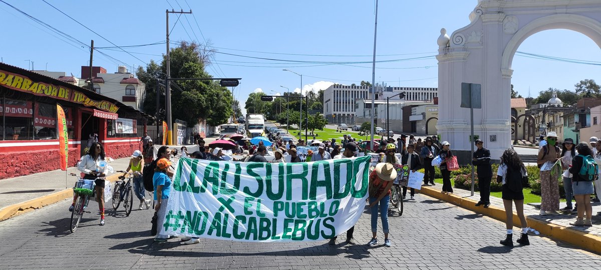 Qu3tzal's tweet photo. #NoAlCableBus
#ArmentaEcocida https://t.co/6iJImnE8w7