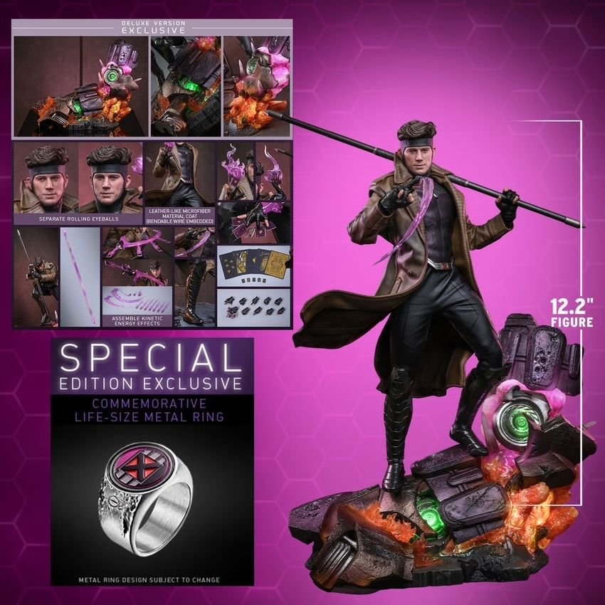 MCUFilmNews's tweet photo. First look at Hot Toys' Doctor Doom, Cyclops, Magneto and Gambit figure from ‘AVENGERS: DOOMSDAY’. https://t.co/BF7qY4pe9W