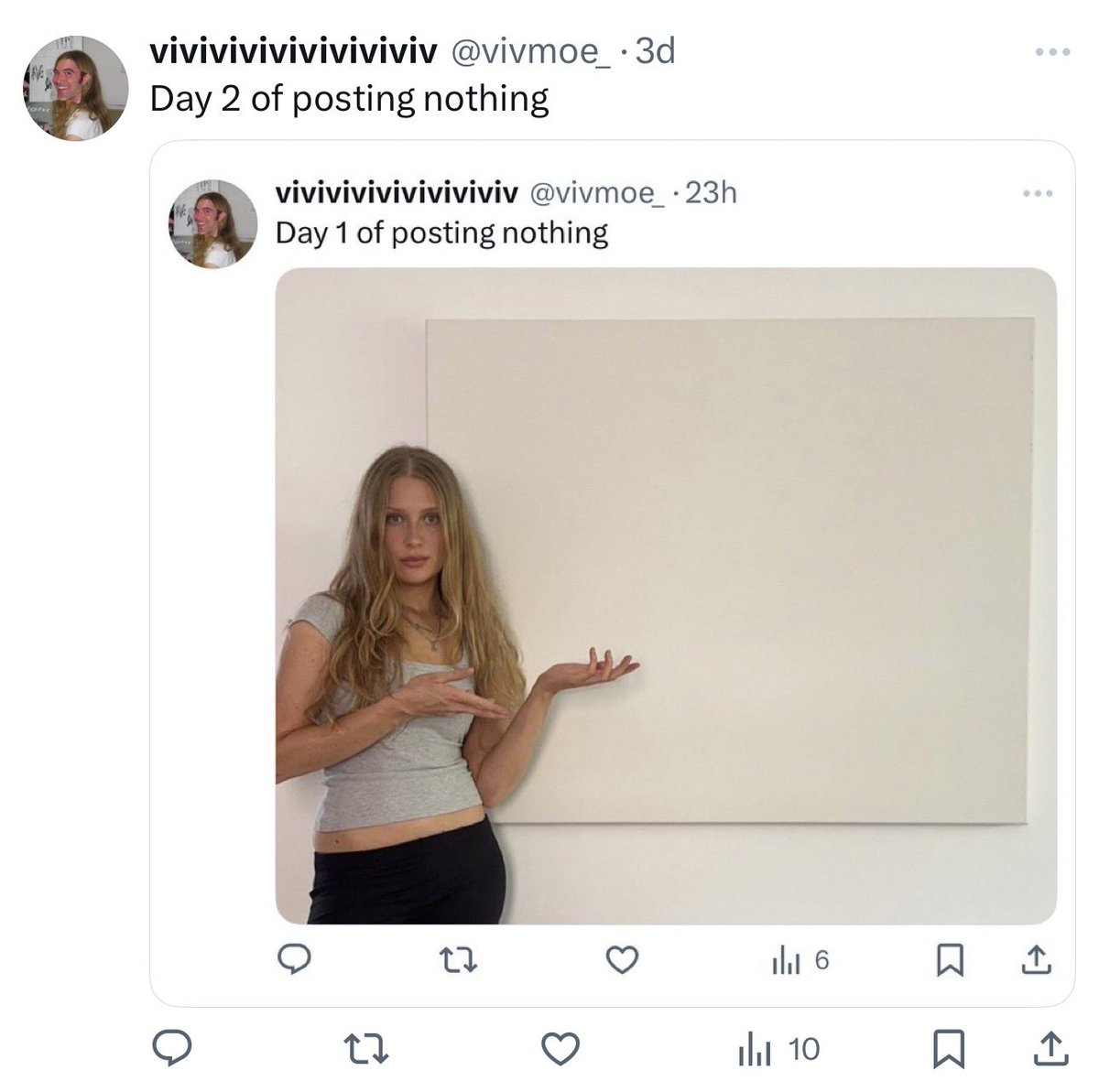 vivmoe_'s tweet photo. Day 3 of posting nothing https://t.co/lfeO7NCBBz