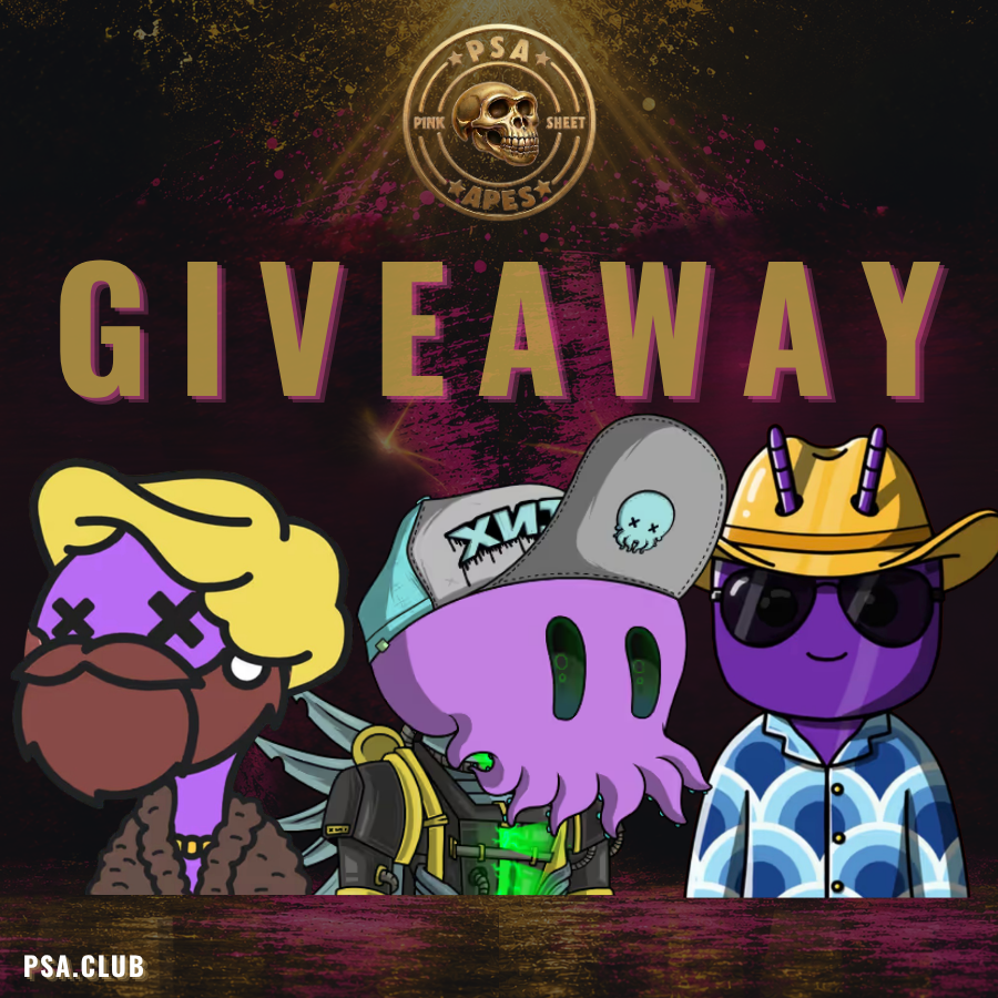 0xPSA's tweet photo. Sunday brain got me. 😅 My apologies for the mix-up.

Updated winners:
🥇 @kendersilly  – 1st NFT pick
🥈 @GuyBanana50345  – 2nd pick
🥉 Herb – Final remaining NFT
🎁  Rhino – Random blue-chip NFT from my vault

@praizido_xeight : This giveaway was only open to new Banana Runners, which is why you weren't eligible.

Congrats everyone! 

🍌🏦