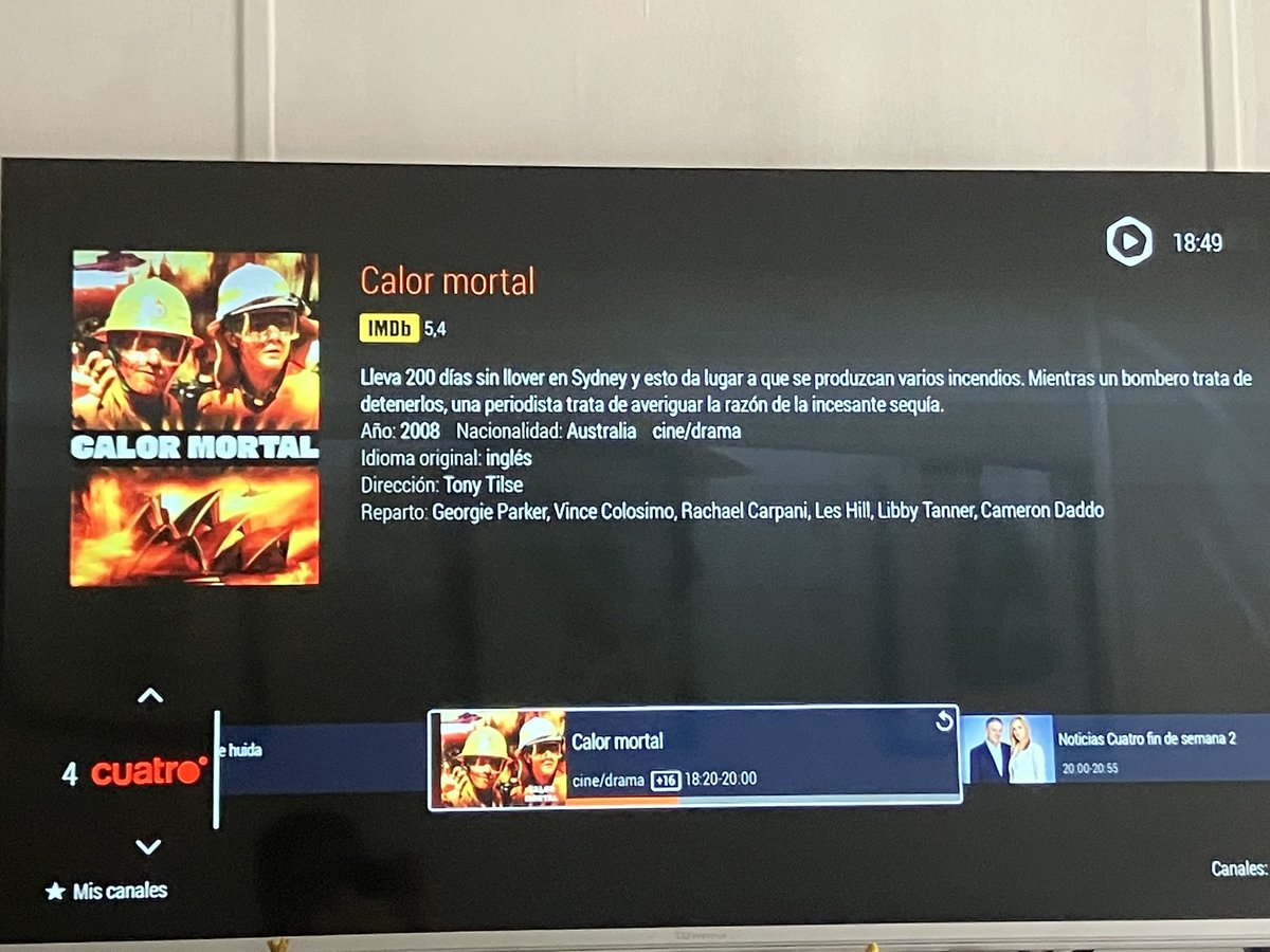 Aritz46's tweet photo. Que puta bajeza moral hay que tener para poner esto ahora en la tele @cuatro  con lo que esta pasando aqui con los incendios… https://t.co/aw0cCC8CXd