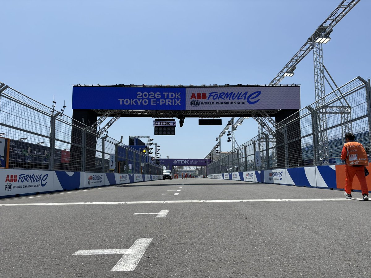 t_ryosei's tweet photo. Formula e Tokyo E-Prix2026🗼
雷雨など色々ありましたが、無事に終了！

See you next year👋´-

 #TDKTokyoEPrix https://t.co/8Ql0EPjAYp