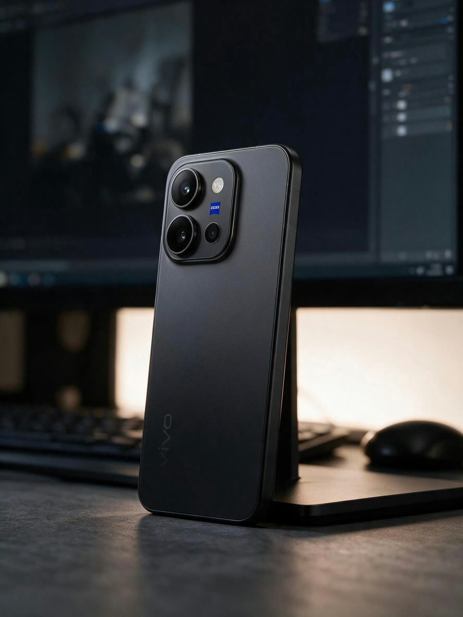 TECHINFOSOCIALS's tweet photo. Vivo X300E in Black 🖤 
Looks Subtle yet Premium.

Pictures by 爱机人士 (Weibo). https://t.co/9tUvezbjJt