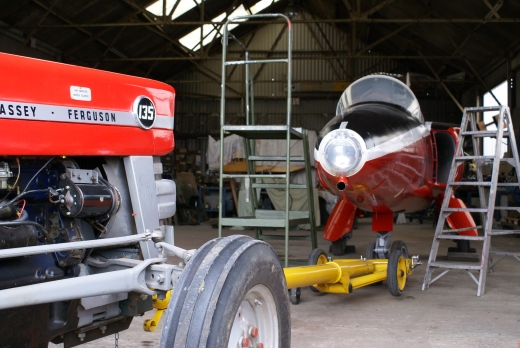 NewarkAirMus's tweet photo. Here are some #NAMarchive photos of Folland Gnat #XR534 - how we found it & during the #NAMrestoration process!
#DiverseAviation https://t.co/IdPWOy8Jqi