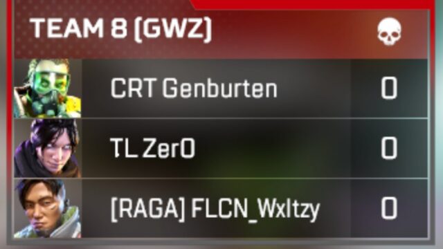 ApexTimes's tweet photo. 【Apex】Genburten・Zer0・Wxltzyのドリームチーム、ENCで共闘へ

https://t.co/O5h4BZOQ3l https://t.co/h8VPfaPrsh