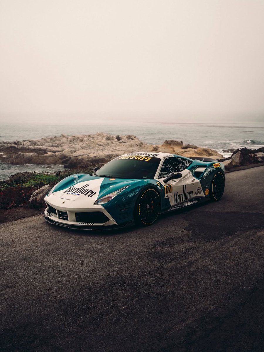 ApexDistrictX's tweet photo. 488 GTB with Stone Green Marlboro Livery! 🤩 https://t.co/6xvcl258cG