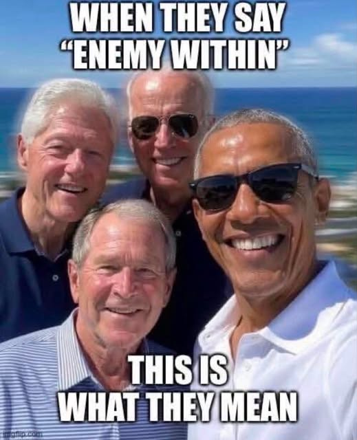 BollingerTodd's tweet photo. I will be honest, I thought the Bush family was alright, I participated in both wars, how wrong I was... https://t.co/V16tTmV7fV