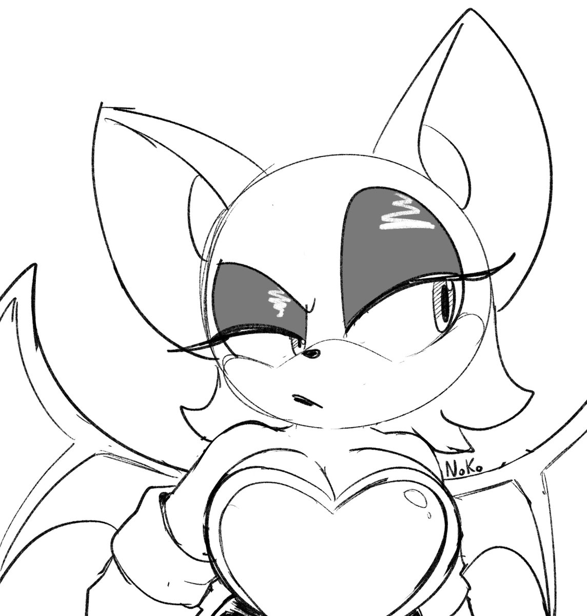 Nokoart06's tweet photo. Bocetito de Rouge 💎 https://t.co/t0sR4O2kgz