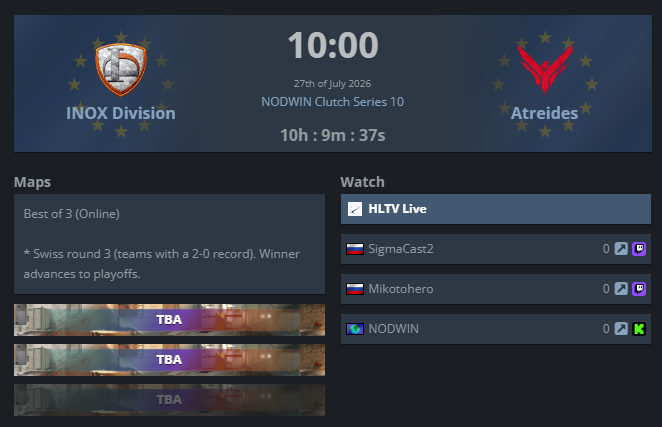 GoodiniCS's tweet photo. In 1 hour we play vs Inox at @Nodwin_CS2 https://t.co/esWVUqUKXy