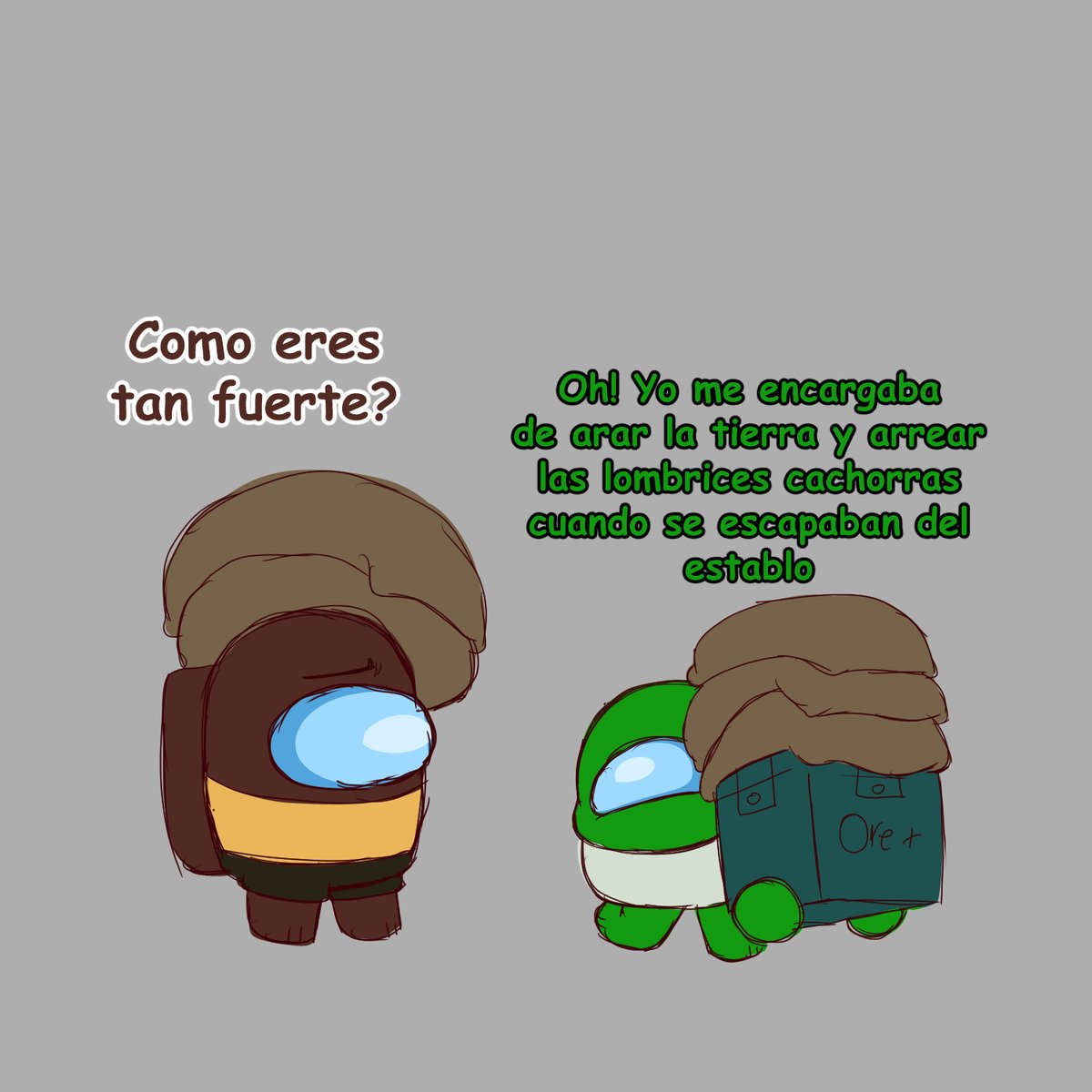 Al_Toons's tweet photo. Me gusta la idea de que la granja de lombrices de Verde era mucho mas complicada de lo que los demás piensan
Hasta le tengo explicación de la diferencia entre las lombrices de tierra que todos conocen a las lombrices que criaba la familia de Verde

#amongusshow https://t.co/rg8mFoIfk8