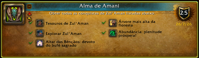 wanattichia's tweet photo. Acabei de ganhar a Conquista [Alma de Amani] #Warcraft! https://t.co/mYCtRHlw9j