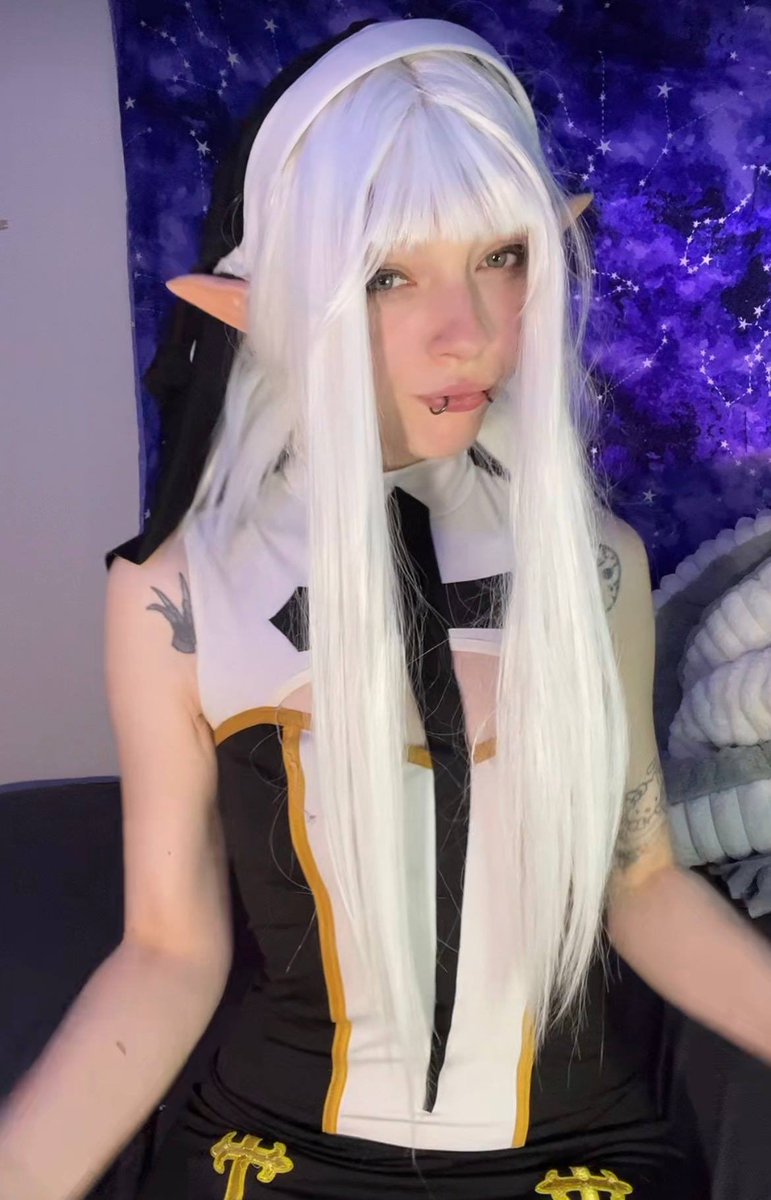 alexl0vecooki3z's tweet photo. Do you wanna watch my super hot elf nun xxx videos? Join me on my OnlyFans… it’s free 🧝‍♀️🥵 👇🏻 https://t.co/K5NoHjkJyv