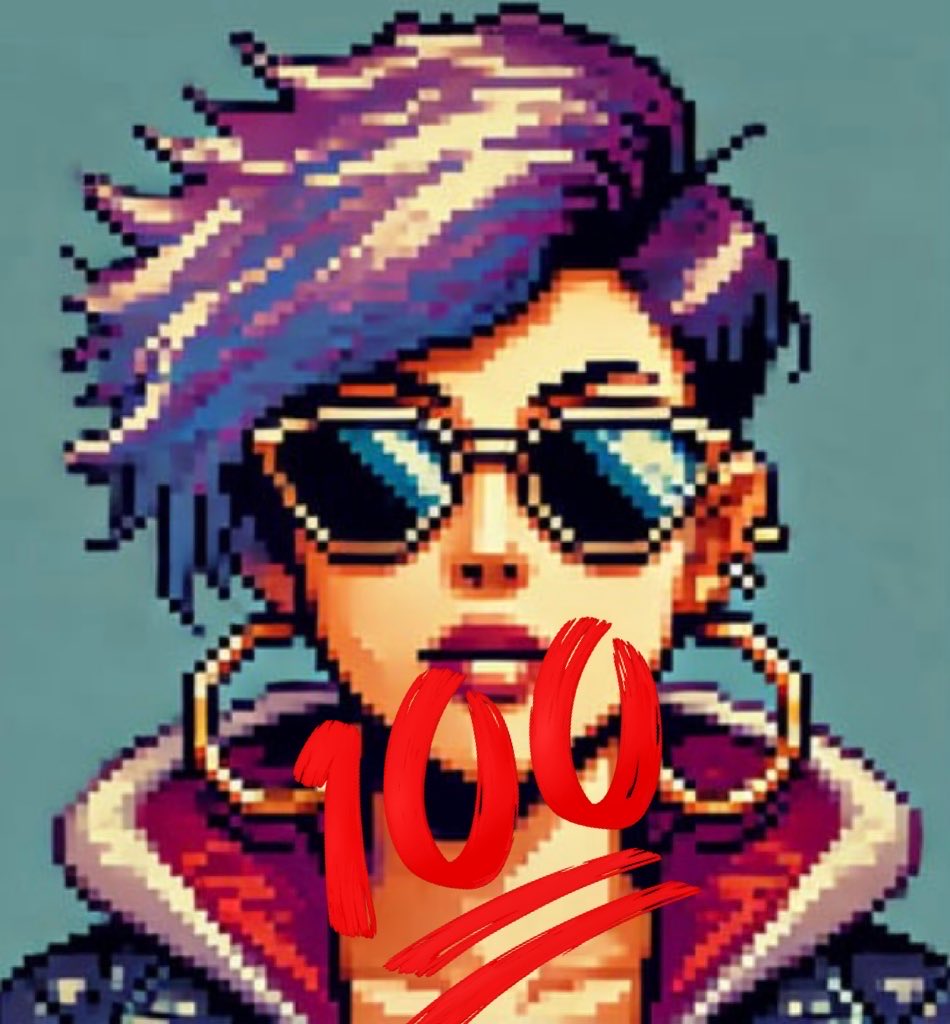 MetaSoulRealms's tweet photo. Meet NYX VIOLET.
Soul 001.

The first original character from Meta Soul Realms.
Bold. Fearless. Unapologetically different.

Would you collect her?
#NFT #DigitalArt #PixelArt #Art @garyvee @seedphrase https://t.co/0COSif7sjh