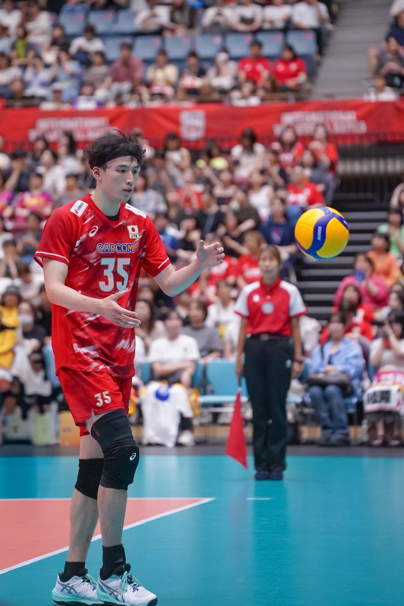 VB_31og's tweet photo. バレーボール 国際親善試合
日本男子B代表 川崎大会
🇯🇵vs🇮🇹
東急ドレッセとどろきアリーナ
(2026/07/24)

#伊藤吏玖 選手
#東京グレートベアーズ
#バレーボール男子日本代表 https://t.co/nmOguNIA08