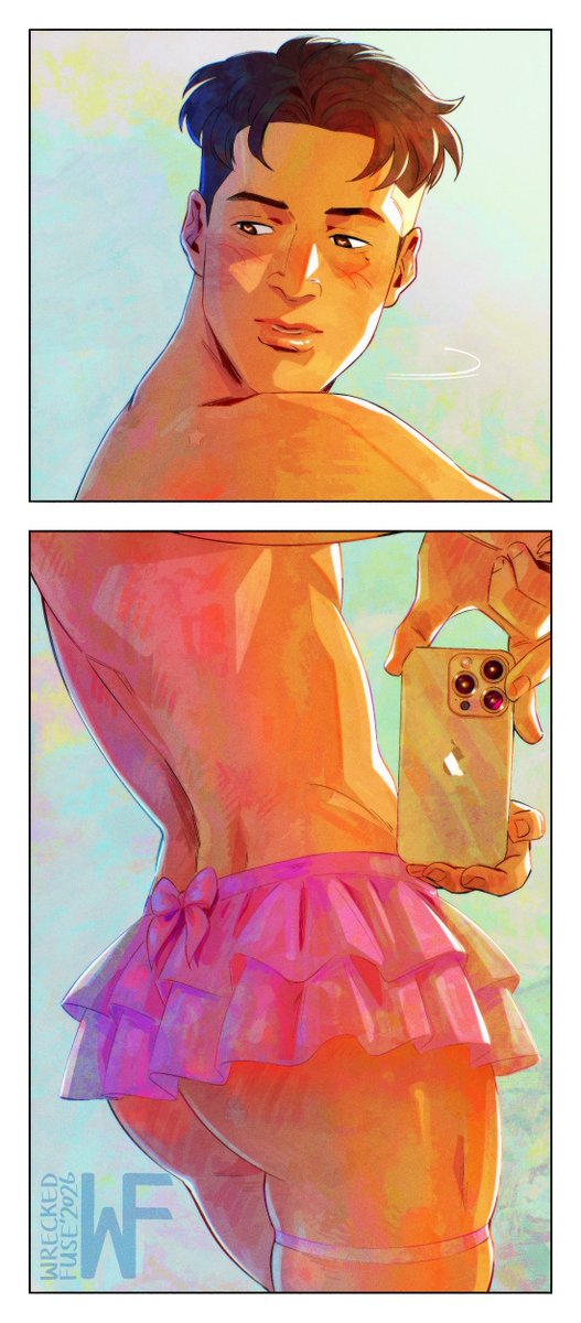 wrecked_fuse's tweet photo. eddie’s enjoying himself and taking selfies to send it to buck 🌸🩷

BEW day 3: fashion https://t.co/ds1ovX3FS9