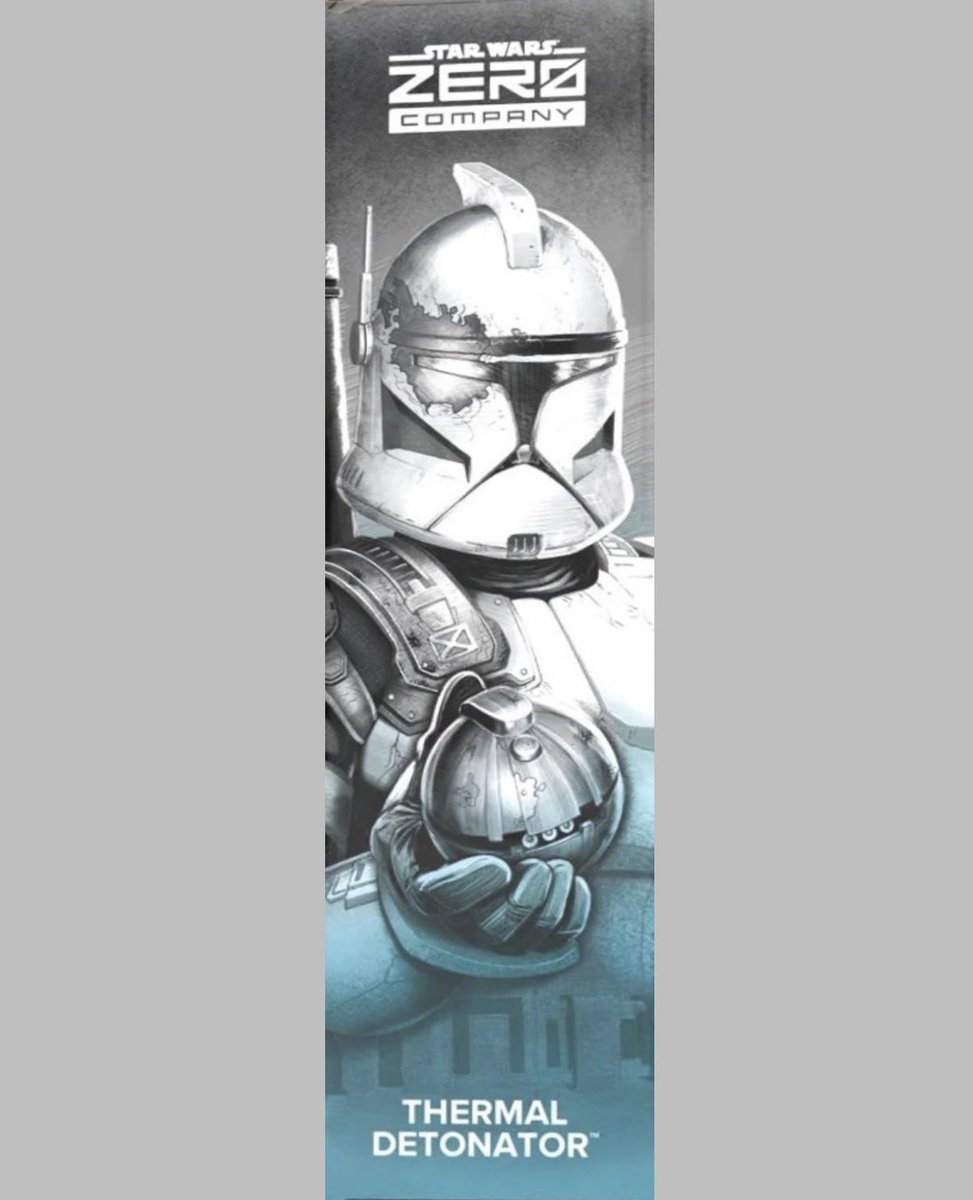 CorellianCat's tweet photo. New artwork of Trick from the Black Series thermal detonator https://t.co/7rL6e07zK4