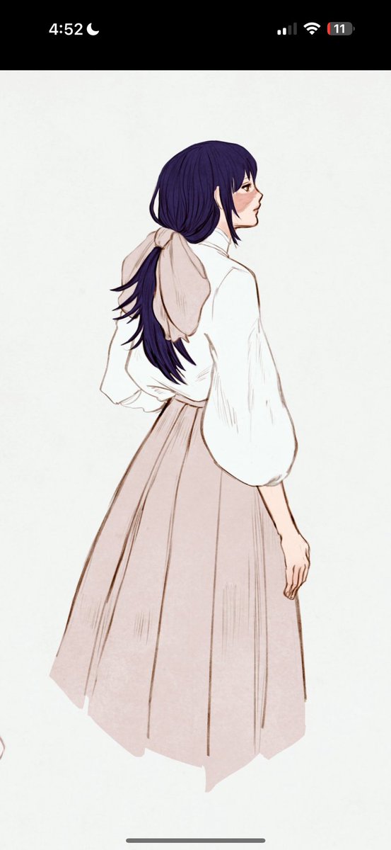 danyluffygojo's tweet photo. I ESPECIALLYYY love this hairstyle on Utahime, it’s so pretty https://t.co/yfRXYTUPXg