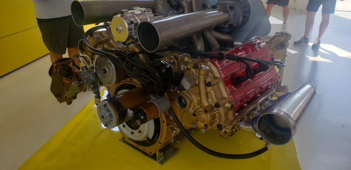 mitchppederson's tweet photo. @davepl1968 450S 4.5L 400hp. Enzo Ferrari Museum in Modena has one.

Highly recommend. Lots of engines on stands, like 120° V6 Ferrari Tipo 021 hot V twin turbo, +1000hp. https://t.co/PLmjDr1gRz