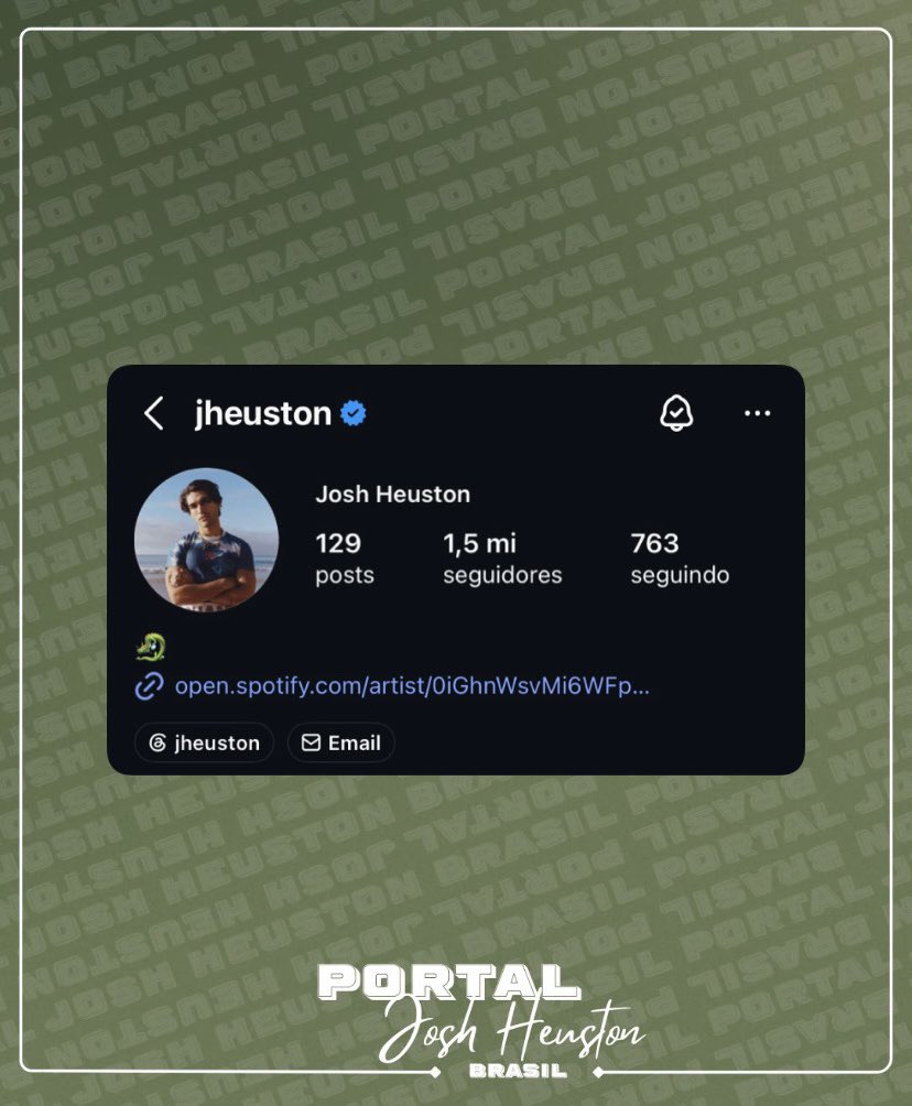portalheustonbr's tweet photo. 👀| O QUE VEM POR AI? 

Josh heuston atualizou a sua bio do Instagram tirando os projetos de (off campus, dune prophecy e dangerous animals) deixando apenas um emoji “🐉” https://t.co/jhHf0sC8Jl