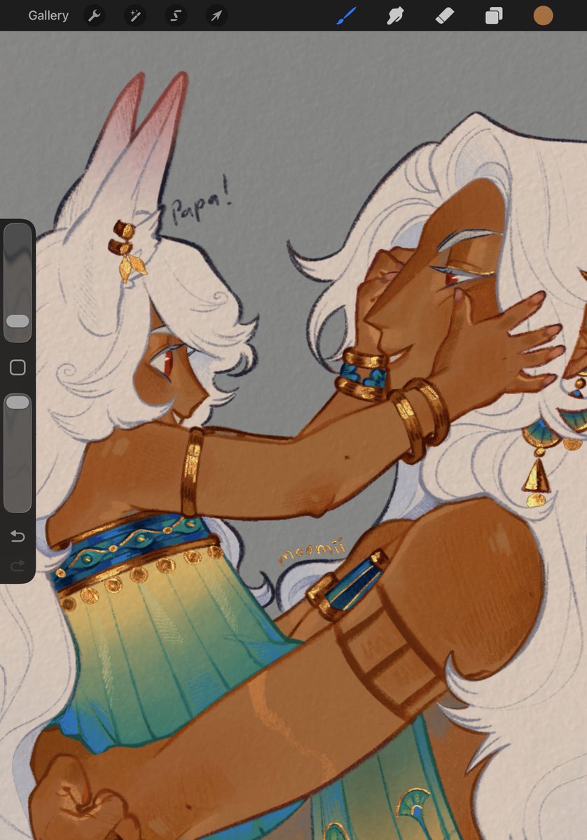 Moomii612's tweet photo. Wip update before I lock in and finish this thing.
Took one coffee loaded drink and suddenly I’m churning out art again lets gooo https://t.co/rKPHe15woQ