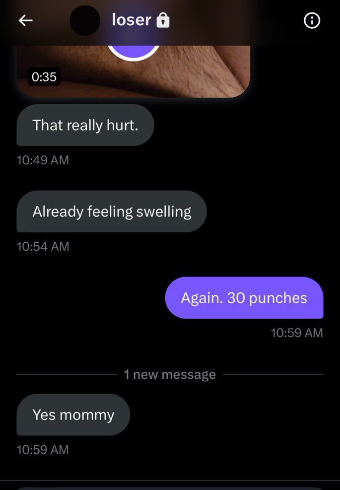 goddesskandys's tweet photo. I love thinking about the fact that I’ve forced this loser to punch his balls…

OVER 3000 TIMES, LITERALLY. 🥵😈

#findom #feet #blackmail #castration #executrix #CNC #UK #london #finD #US #norway https://t.co/mO3NugKbgV